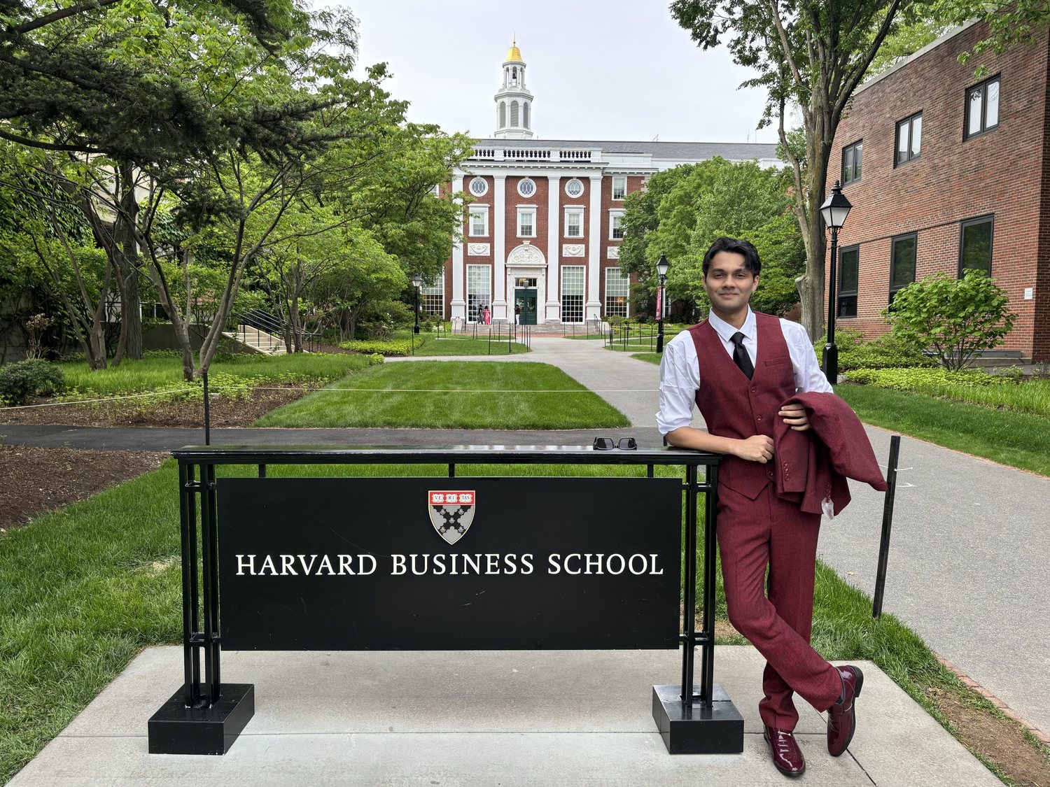 Mahdeen (Sameer) Khan at Harvard Business School